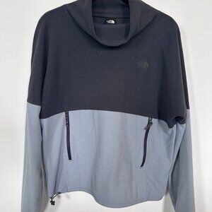 The North Face Grey Cowlneck Pullover Sweatshirt
